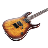 Ibanez RGA42FM-DEF Electric Guitar – Dragon Eye Burst Flat